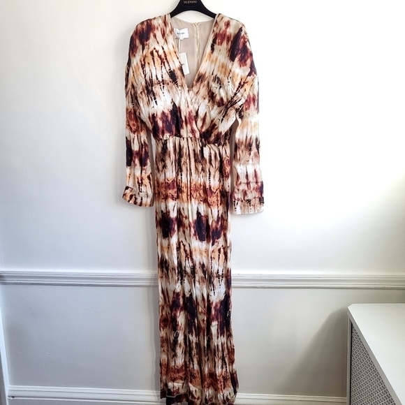 New Nanushka Jax Tie Dye Wide Leg Jumpsuit NWT Size Small - Picture 11 of 17